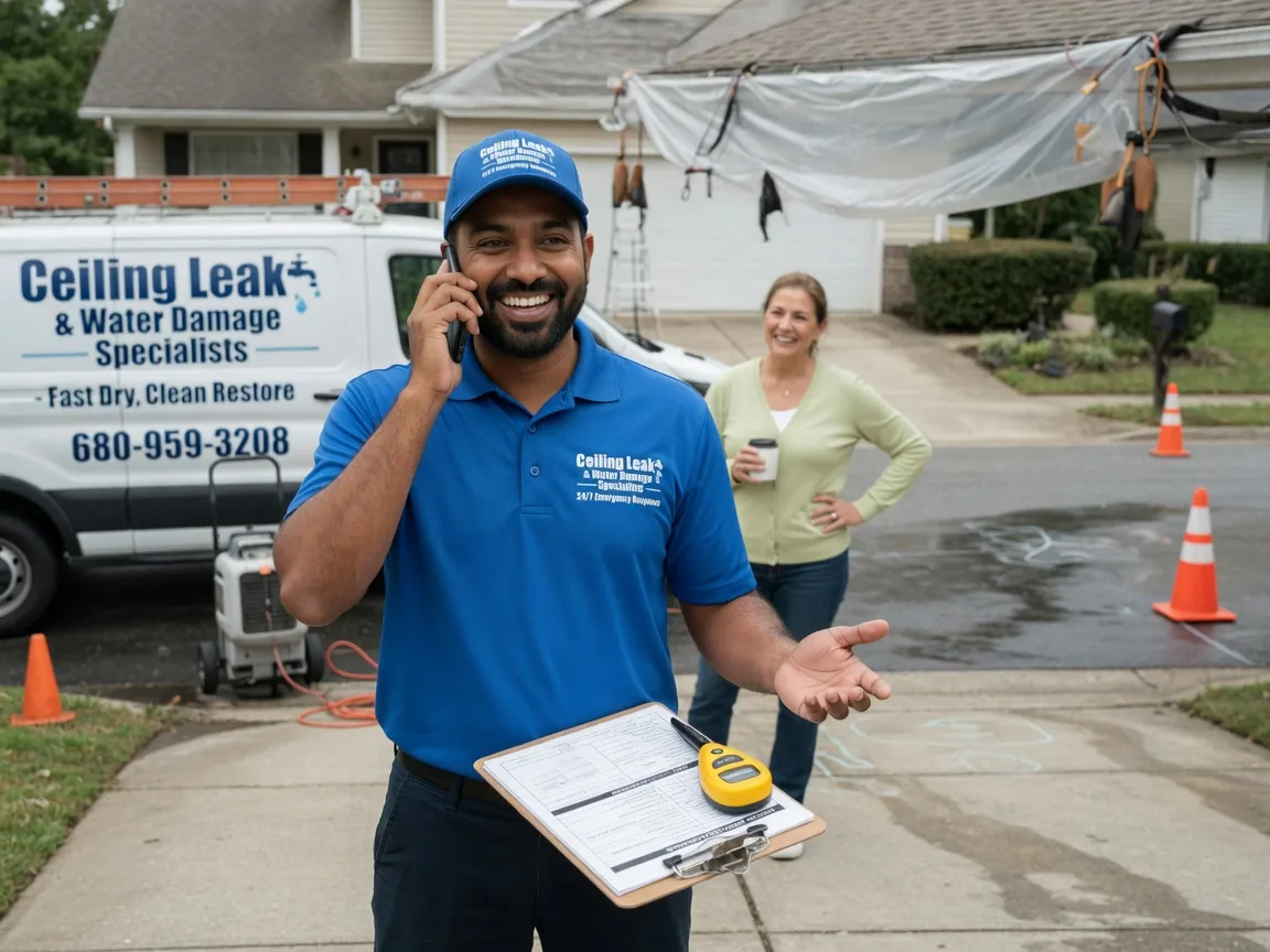 Ceiling Leak Cleanup Owenton, KY FAQs
